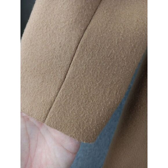 Old Navy jacket size XS funnel neck BEIGE academia professional preppy - Picture 7 of 7